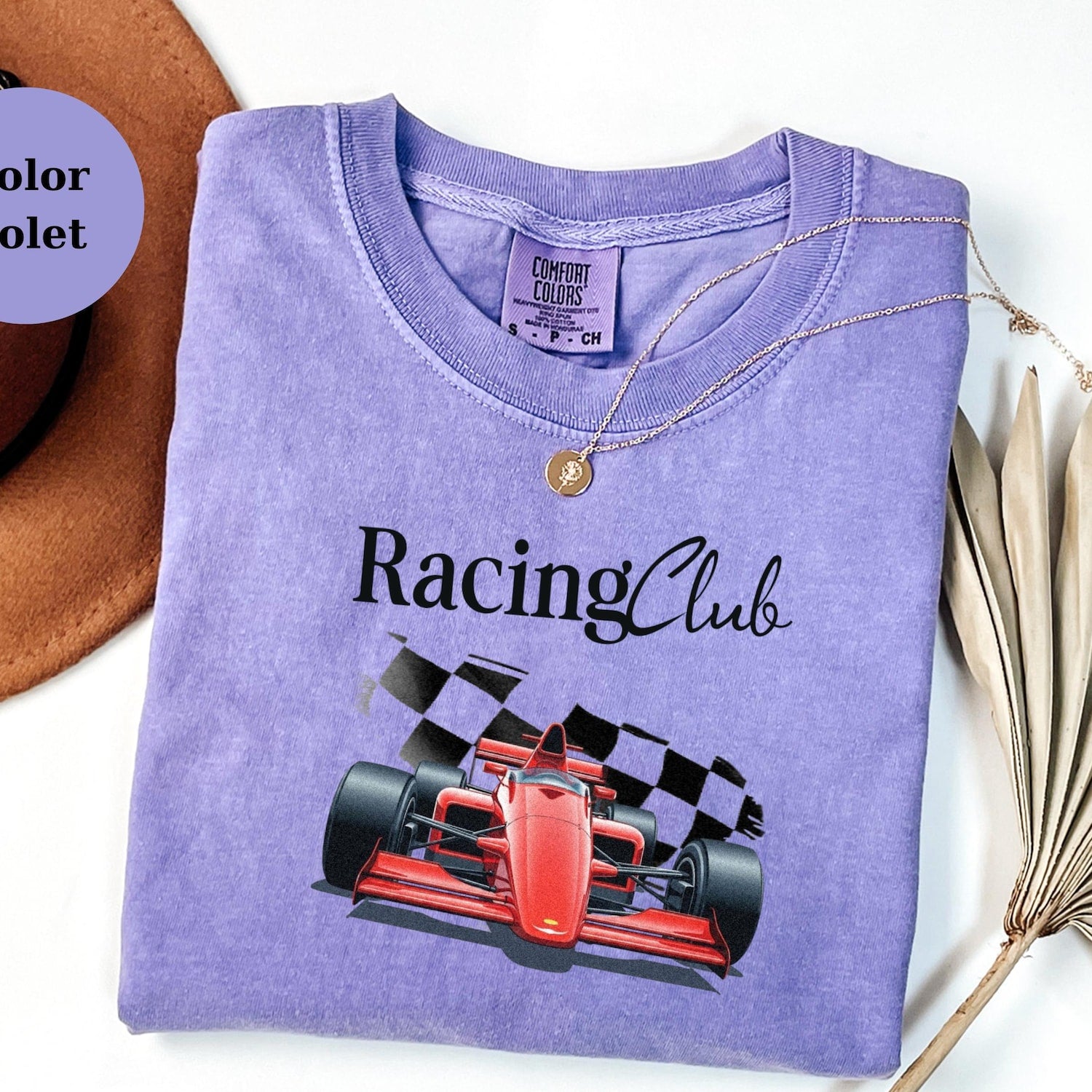Racing Club F1 Car T-Shirt � Race Fan Tee � Motorsport Driver Gift � Formula Racing Shirt