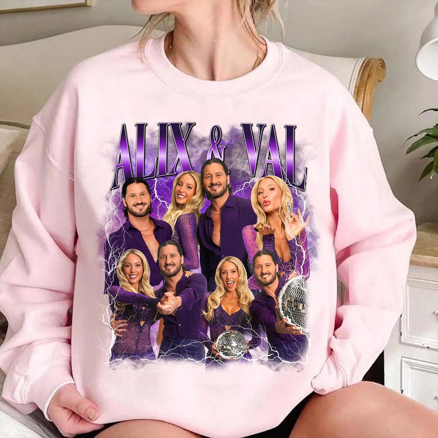 Alix and Val Shirt, Sparkle Dance Duo Bootleg TShirt, Trending Ballroom Show Fan Shirt, Vintage Dance Duo Fan Shirt