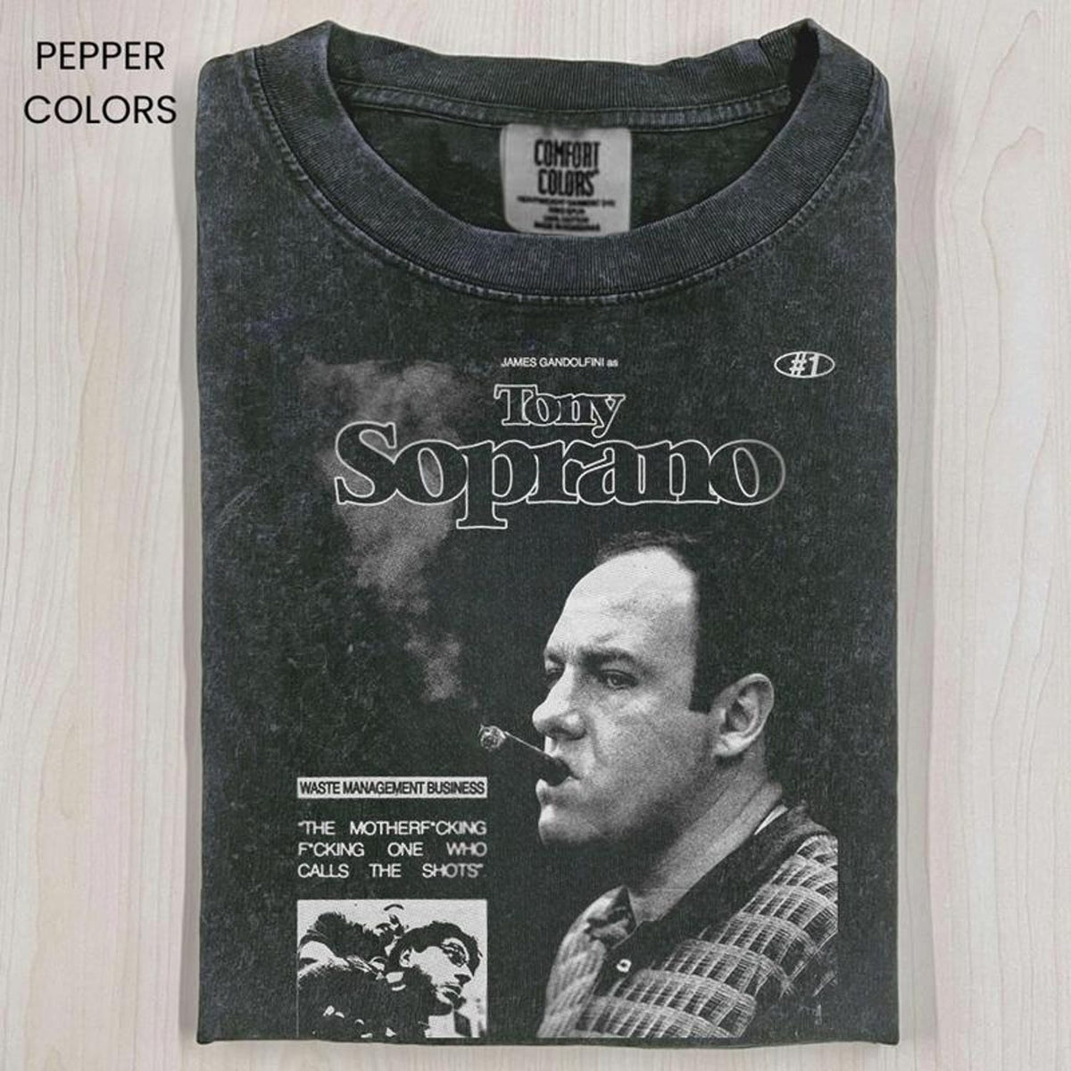 ony Soprano Shirt, Vintage Sopranos Graphic Tee, Mafia Boss Aesthetic T-shirt, Retro Streetwear Gift'4400469161