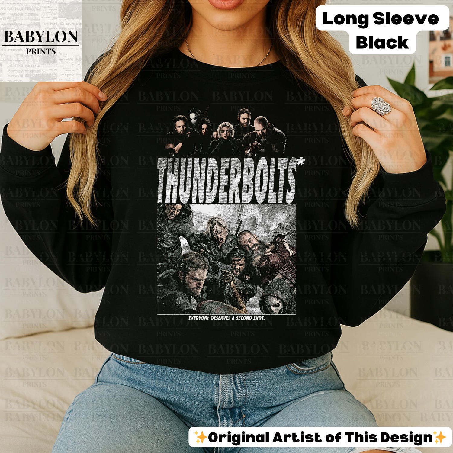 Vintage Thunderbolts T Shirt Marvel Shirt Disney Sweatshirt Yelena Belova Shirt Gift Bucky Barnes Shirt Winter Soldier Retro Marvel Tee MCU