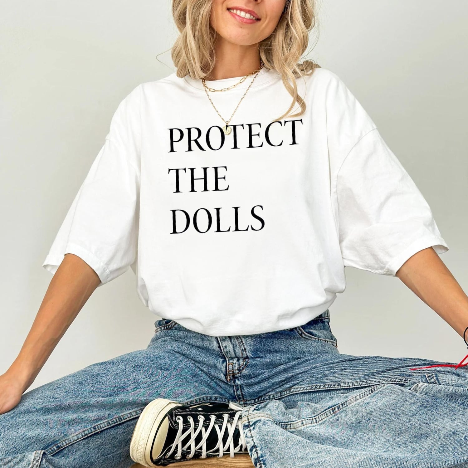 Protect The Dolls Shirt, Feminist T-Shirt, Gender Equality Shirt, Human Rights Activist Top