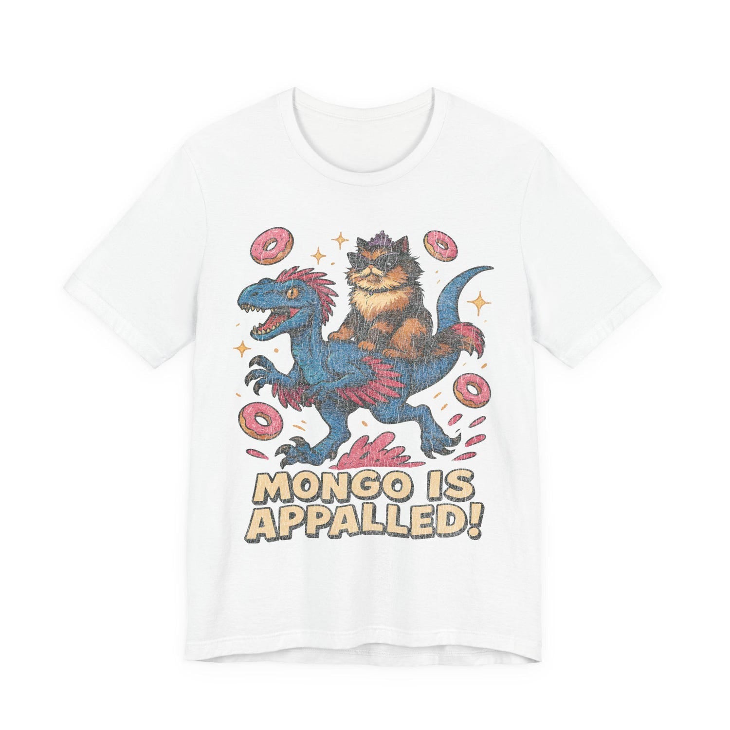 Dungeon Crawler Carl Princess Donut and Mongo T-Shirt | Fantasy Cat Donut Tee'4423518942