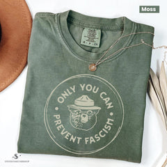 Comfort Colors Only You Can Prevent Fascism Shirt, Protect Our National Park T-shirt, Anti Trump Shirt