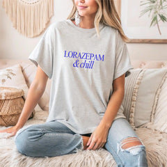 The White Lotus Lorazepam T-shirt, Piper No, Parker Posey, White Lotus Season 3, Victoria Ratliff, Pop Culture Tshirt