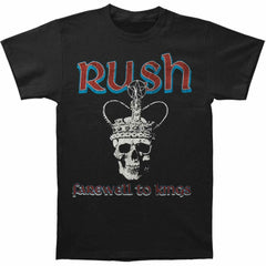 Rush Farewell To Kings Skull Crown T-Shirt'760737336