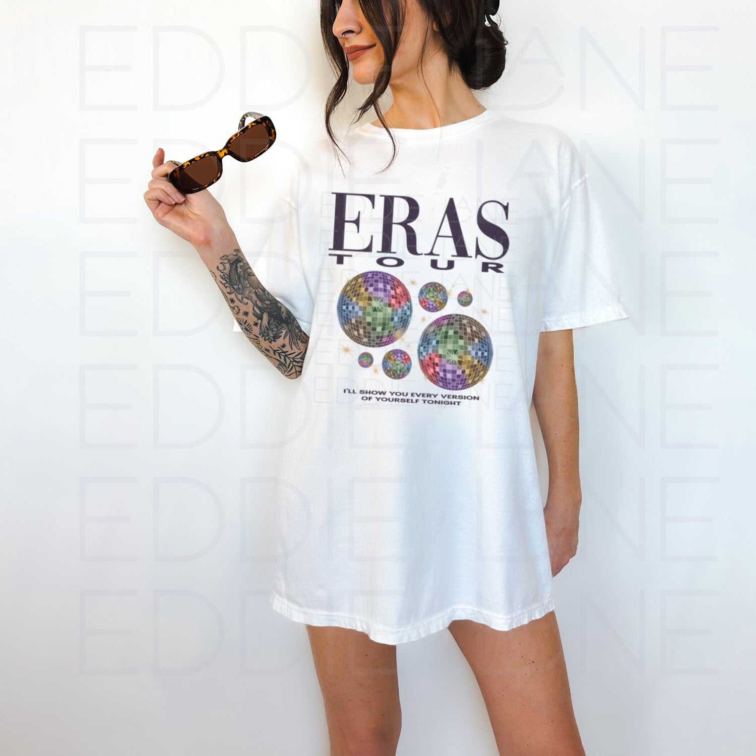 Original Mirror Ball Concert Unisex Comfort Colors Tee | Eras