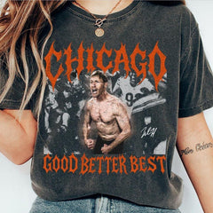 Chicago Good Better Best Shirt, Ben Johnson Good Better Best Football Vintage Shirt, Ben Johnson Chicago bears Shirt, Bears Fan Gift T-Shirt'4418409574