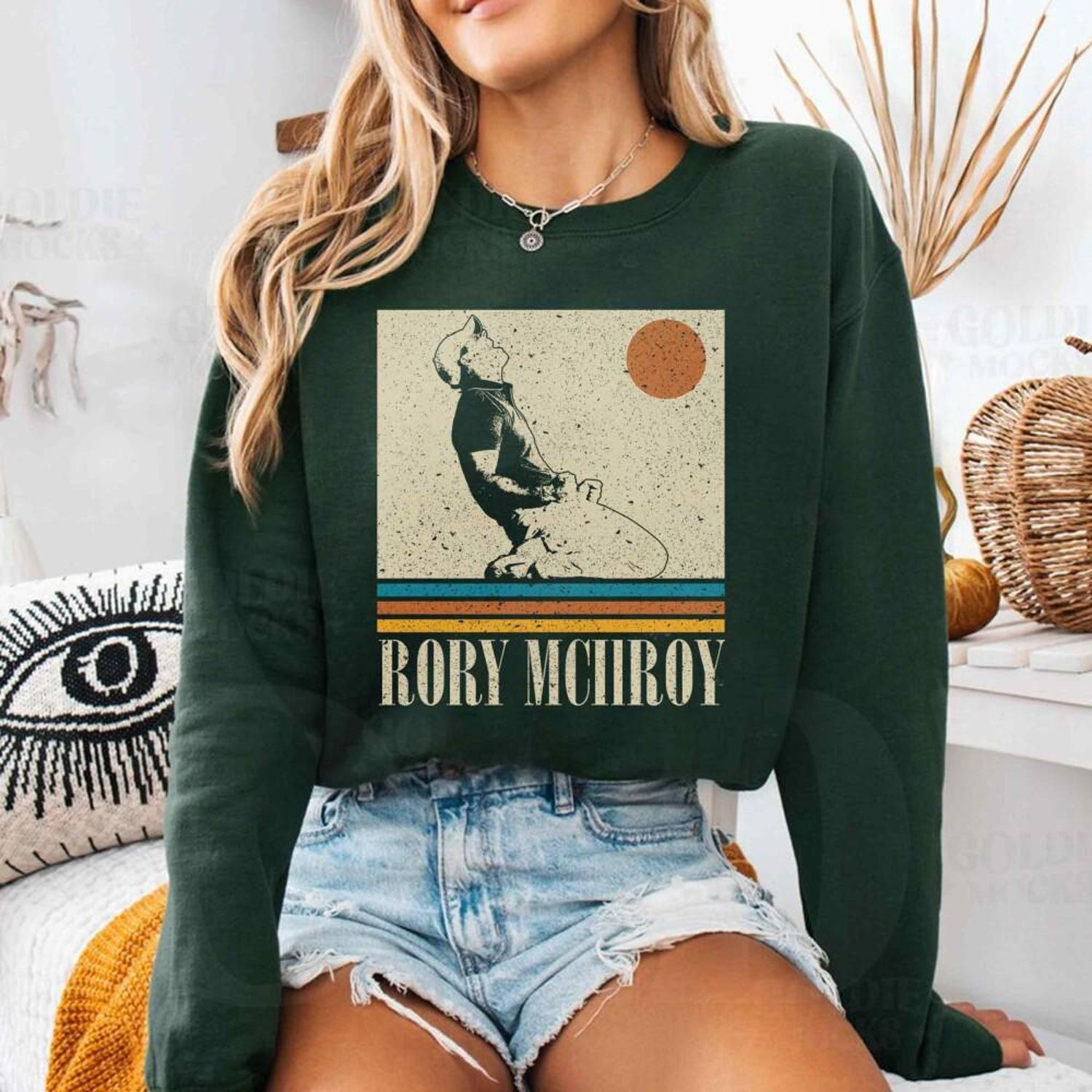 Retro Rory Mcilroy  Shirt, The Masters Tournament 2025 SweatShirt, Grand Slam Golf Club Shirt, Agusta Master Shirt, Golf Lover Shirt