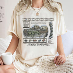 Vintage Sea Otters Monterey Bay Aquarium Shirt, Otter Monterey Bay Aquarium Shirt, Otter Lovers Gift Shirt