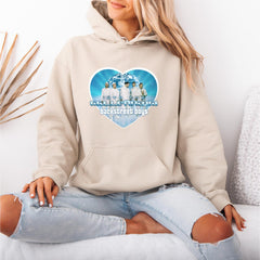 Backstreet Boys Millennium Heart Sweatshirt, Into The Millennium Tour Hood?e, Retro BSB Fan Merch Gift'