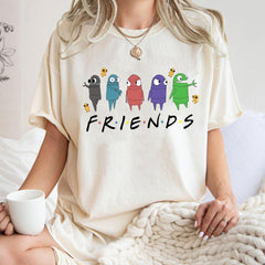 R.E.P.O. Game Shirt, Funny Horror Co-Op Game Tee for Gamers, Semibot Fan T-Shirt, Scary Funny Co-Op Tee for Friends, BFF Shirt PSD017.DT