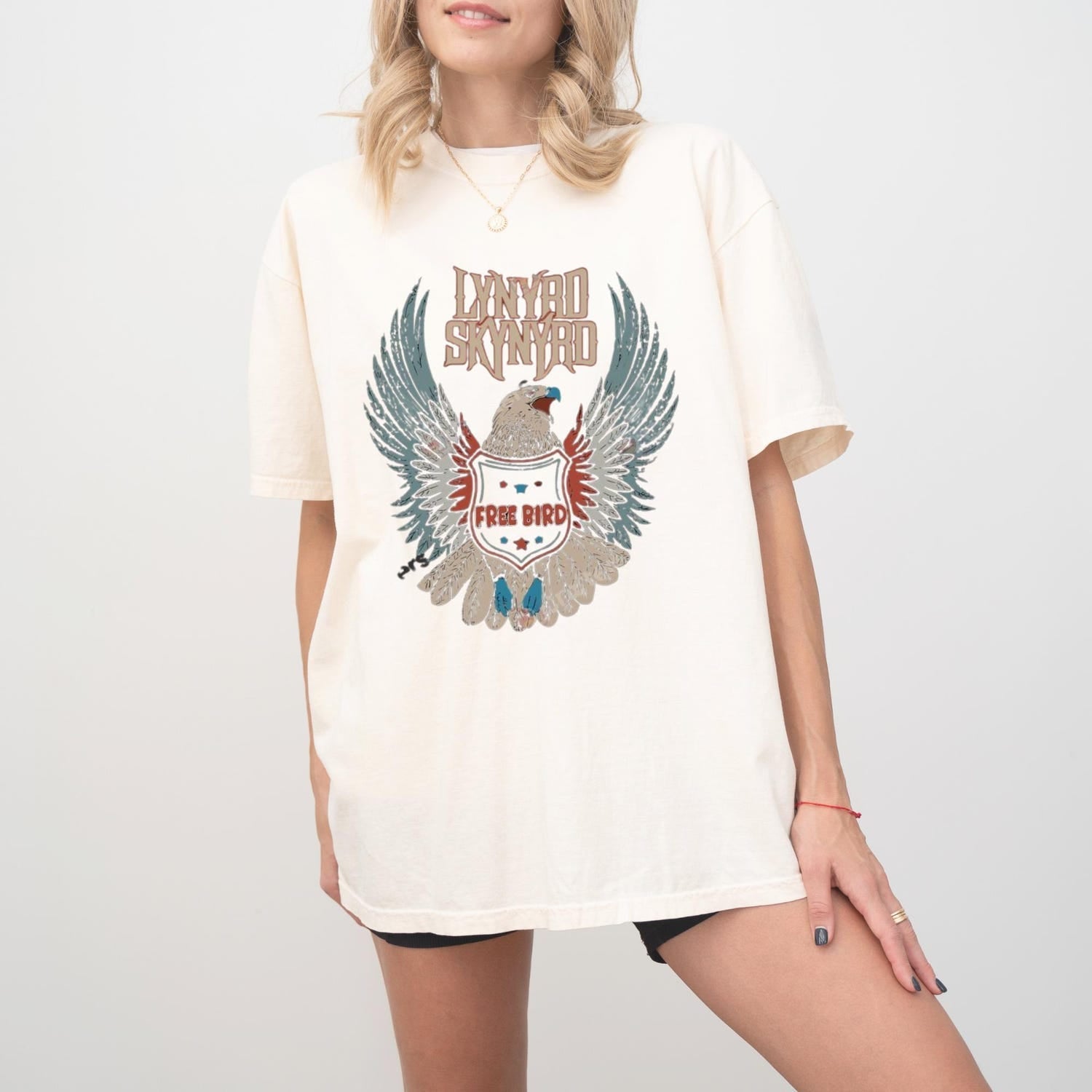 Free Bird Shirt, Comfort Colors Band TShirt, Old School Band T-shirt, Retro Music Shirt, Rock Band Tee, Lynyrd Skynyrd T-Shirt, Rock Tee