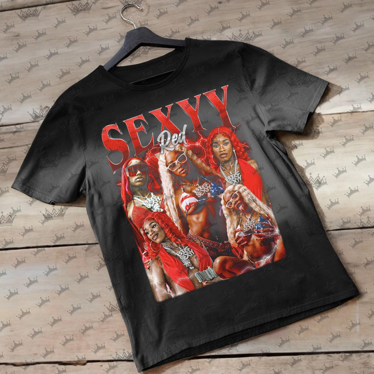 SEXYY RED Vintage T-Shirt, Homage Retro 90s Graphic, Ideal Gift for Music Enthusiasts'1763825560