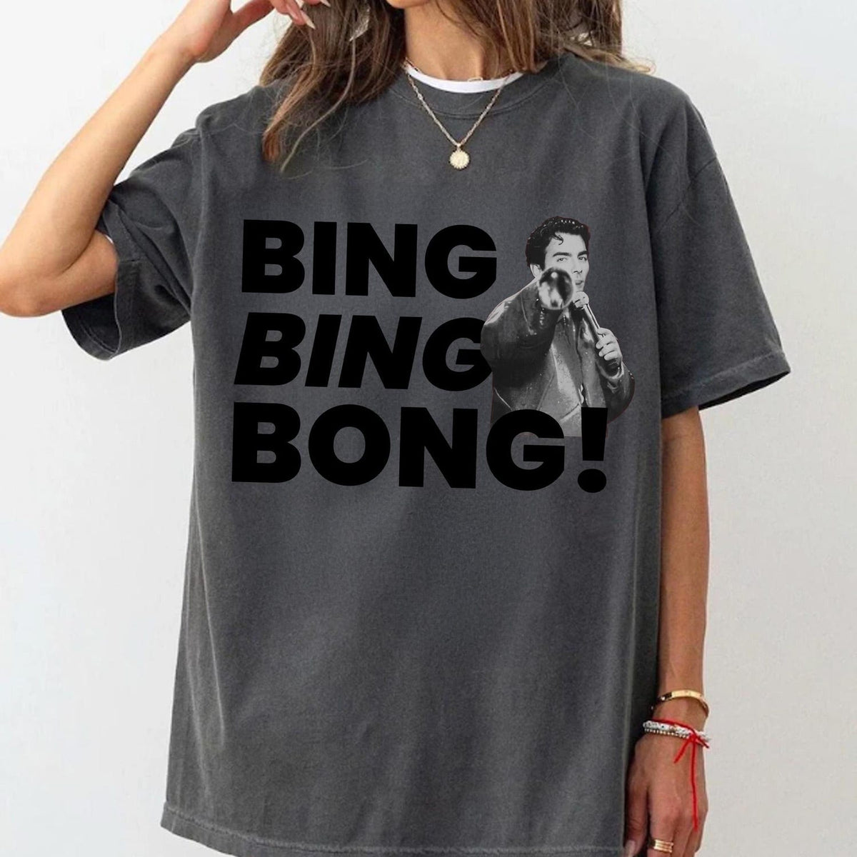 Bing Bing Bong Shirt, Joe Jonas Meme Tee, Comfort Colors, Retro Jonas Brothers Shirt, Inspired Fandom Merch, Jonas Concert Tee'4412957543