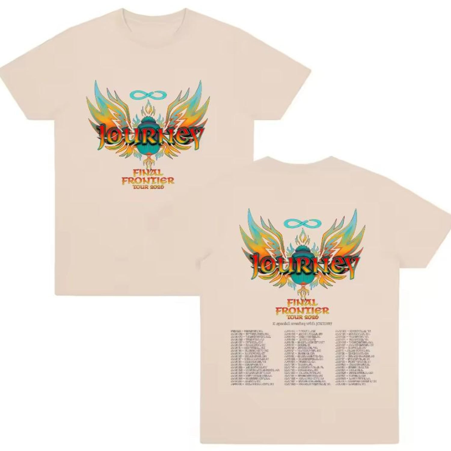 Final Frontier Tour 2026 Shirts Journey Band shirt'4412108130