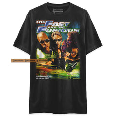 The Fast And The Furious Movie Poster Inspired Retro Unisex Classic T-Shirt'1415509258