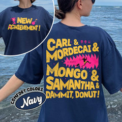 New Achievement Two-Sided Comfort Colors Shirt, Dungeon Crawler Carl T Shirt, Sci-Fi Book Lover Tee, Bookish Apparel for Book Lovers