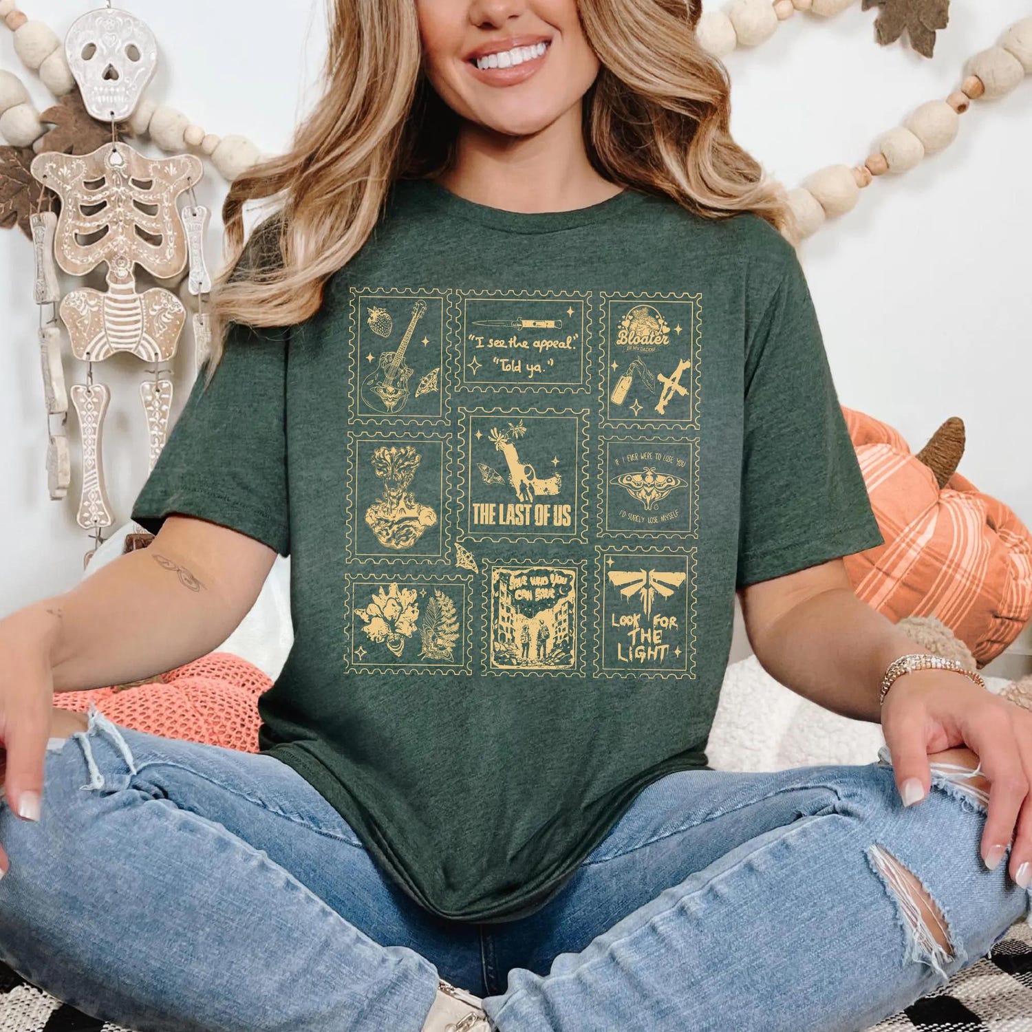 The Last Of Us Movie Doodle Art Shirt, The Last of Us Shirt, Ellie And Joel Shirt, Joel Miller Game Shirt, Gift For Him or Her