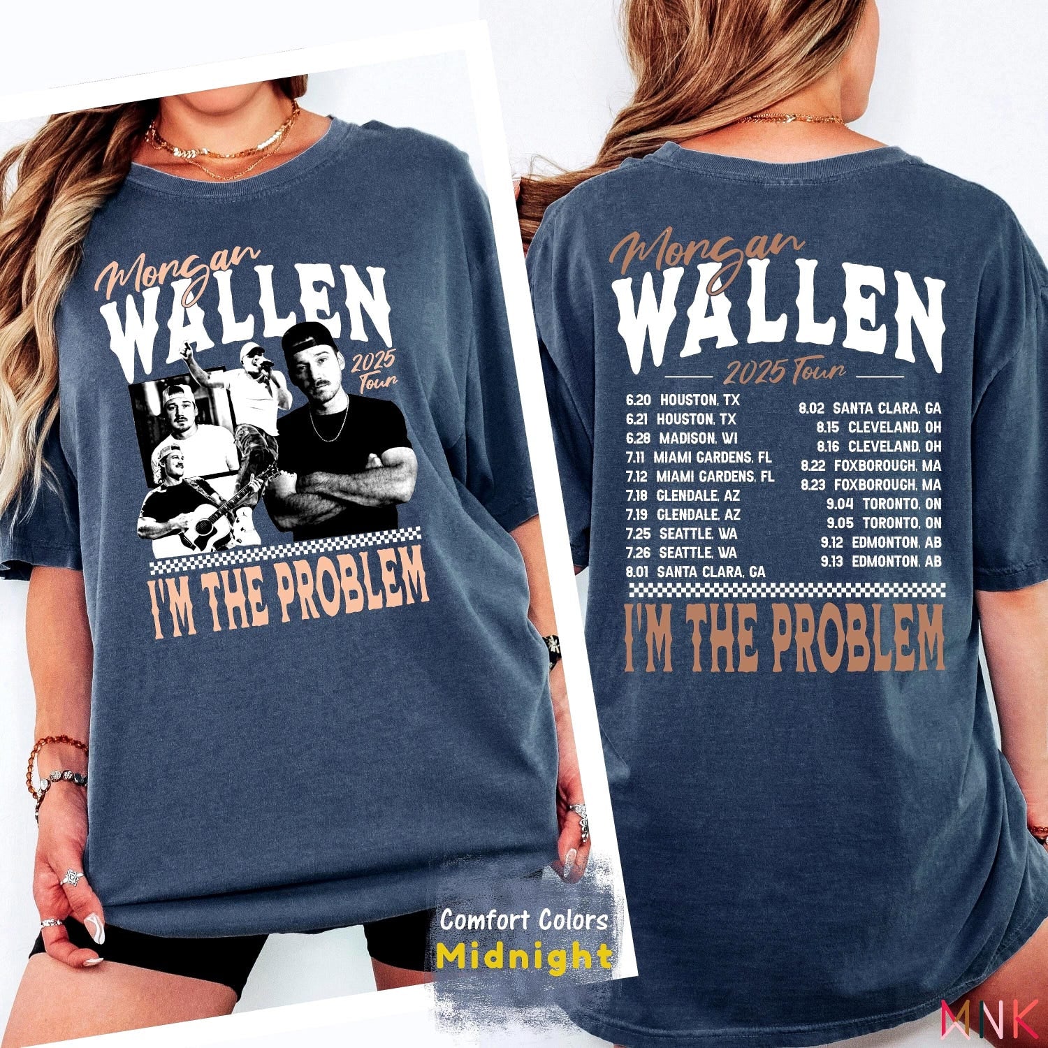 Morgan Wallen 2025 Tour Shirt: I'm The Problem Country Music Tee'4318635187