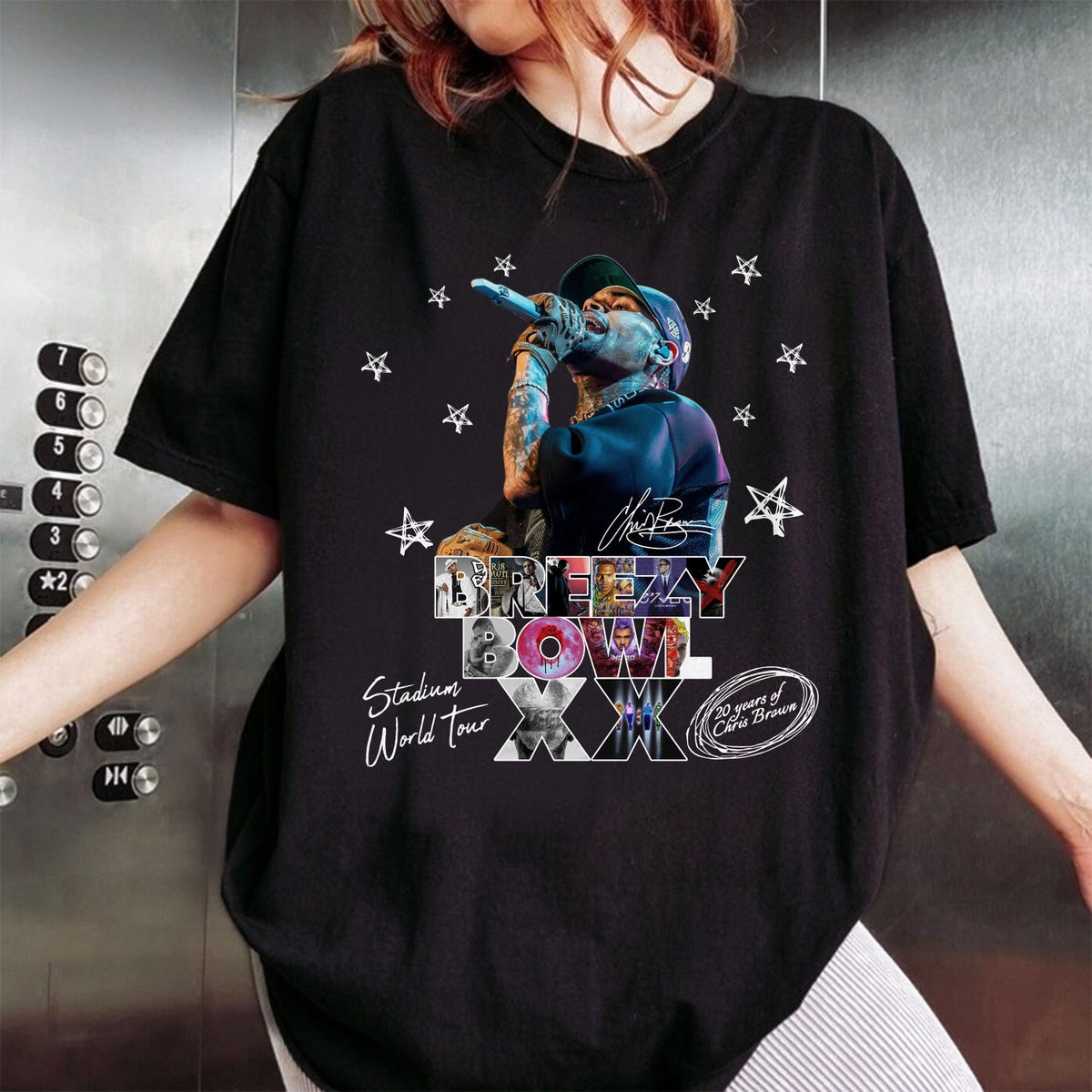 Chris Brown Breezy Bowl Tour Shirt, Chris Brown Merch Shirt, Breezy Bowl Merch Shirt, Breezy Bowl Merch 2025 Shirt, Summer Tour 2025 Shirt