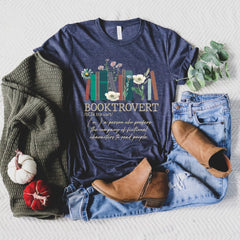 Booktrovert Shirt, Book Shirt, Book Lovers Gifts, Gifts For Book Lovers, Gifts For Book Lovers Women, Book Shirts For Women, Bookish Gifts