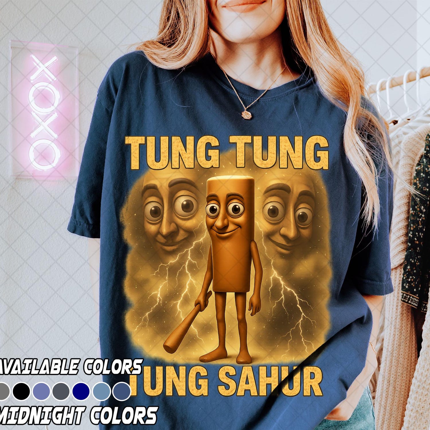 Comfort Colors Limited Tung Tung Tung Sahur Funny Baseball Bat Meme T-shirt, Italian Brainrot Shirt, Dank Memes Tshirt, Unhinged Clothes