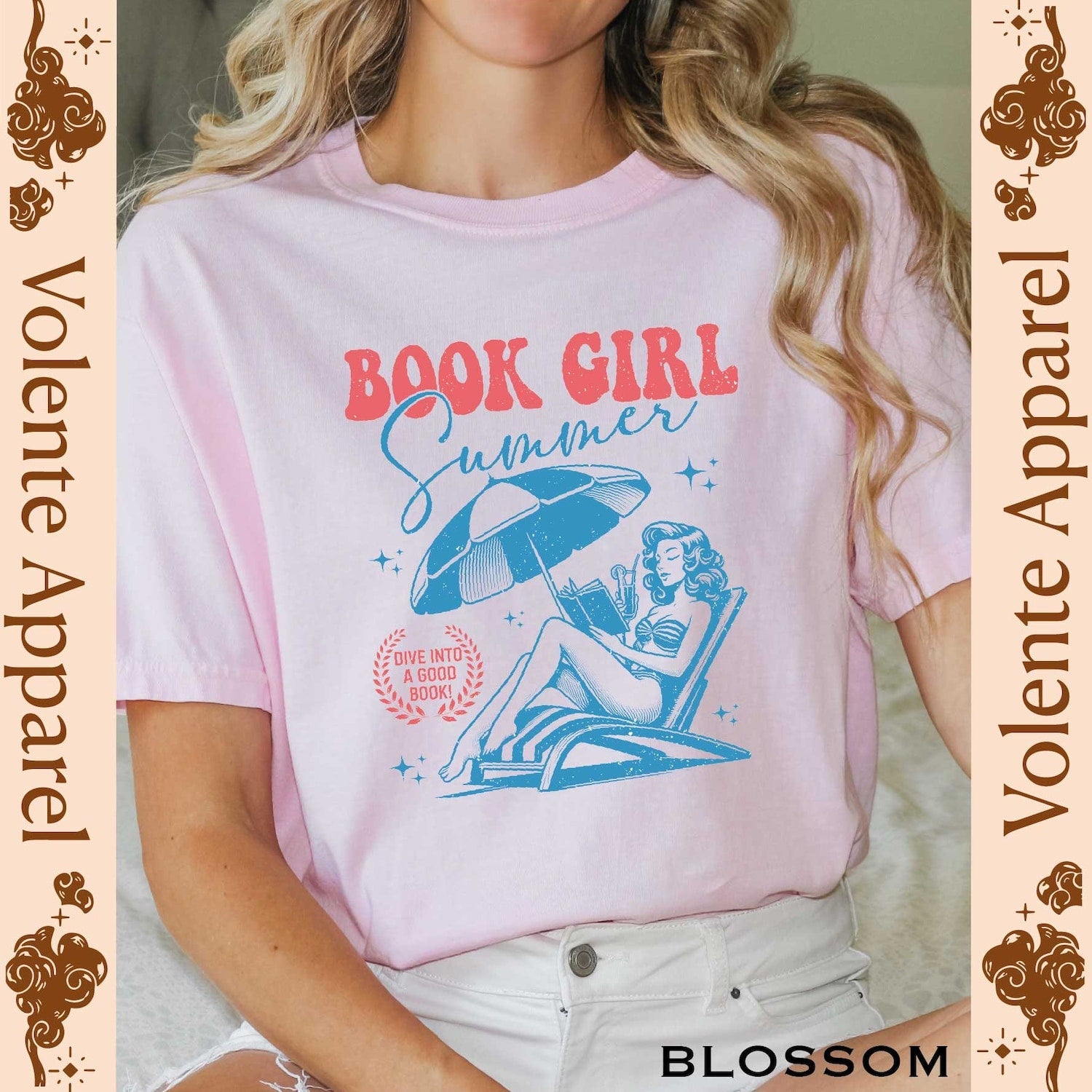 Book Girl Summer Shirt, Bookish Summer Shirt, Bookish Shirt, Book Lover Gift, Bookish Girl Shirt, Bookish Gift, Reading Shirt, Bookish Gifts