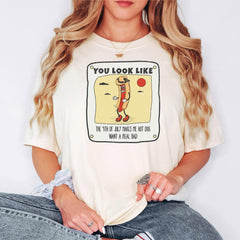 Hot Dog Shirt, Funny Retro Hotdog T-shirt, Women's 4th of July Tee Gift, Memorial Day Shirt, Labor Day Crewneck, Bad Day to Be a Hotdog