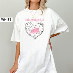 Chappell Roan heart T-shirt, Music Fan Apparel, Vintage Style Tee, Soft Cotton Shirt, Custom Band Merch, Pink Pony club