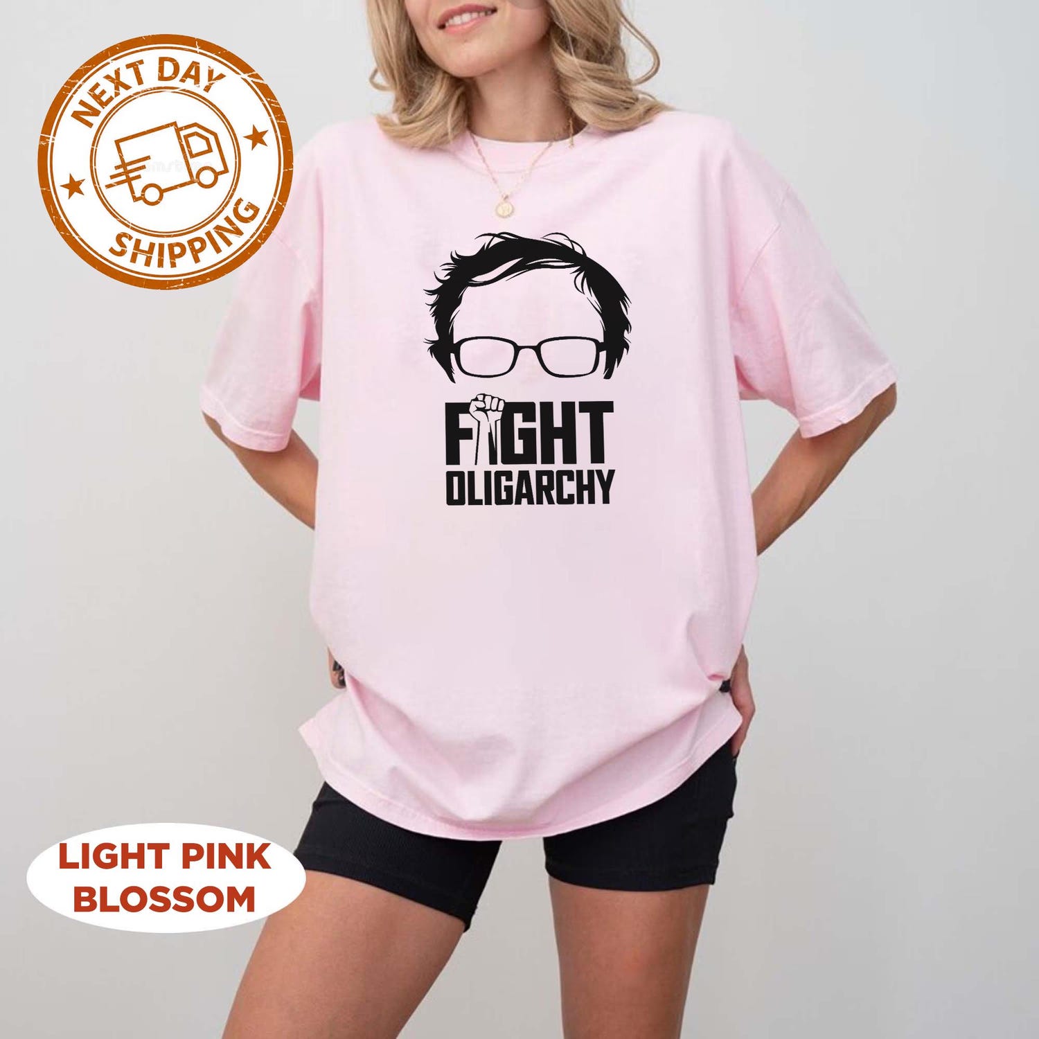 Feel The Bern Fight Oligarchy Shirt Political Statement T-Shirt Bernie Sanders Inspired Tee Vintage Style Graphic Shirt Political Apparel