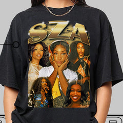Sza T-Shirt, Vintage Sza Fan Shirt, Sza and Kendrick Lamar Tour Tee, Sza Fan Merch