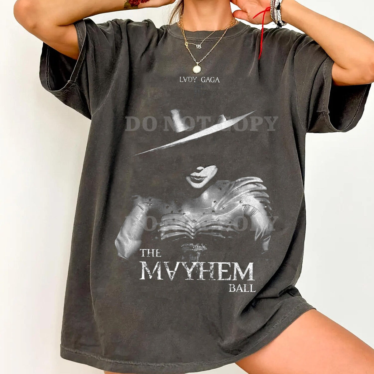 Comfort Colors Lady Gaga - The Mayhem Ball Tour T-shirt