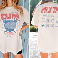 Epcot World Tour Shirt, Drink Around The World Shirt, Group Trip Shirt, Epcot World Shirt, Epcot Drink Around the World Tee'1872187107