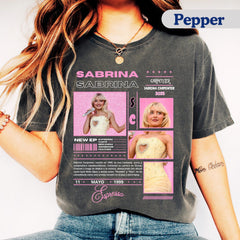 Sabrina Carpenter Graphic Tee, Sabrina Carpenter Unisex Tshirt, Sabrina Carpenter Merch, Soft Cotton Shirt, Sabrina Carpenter Tshirt.
