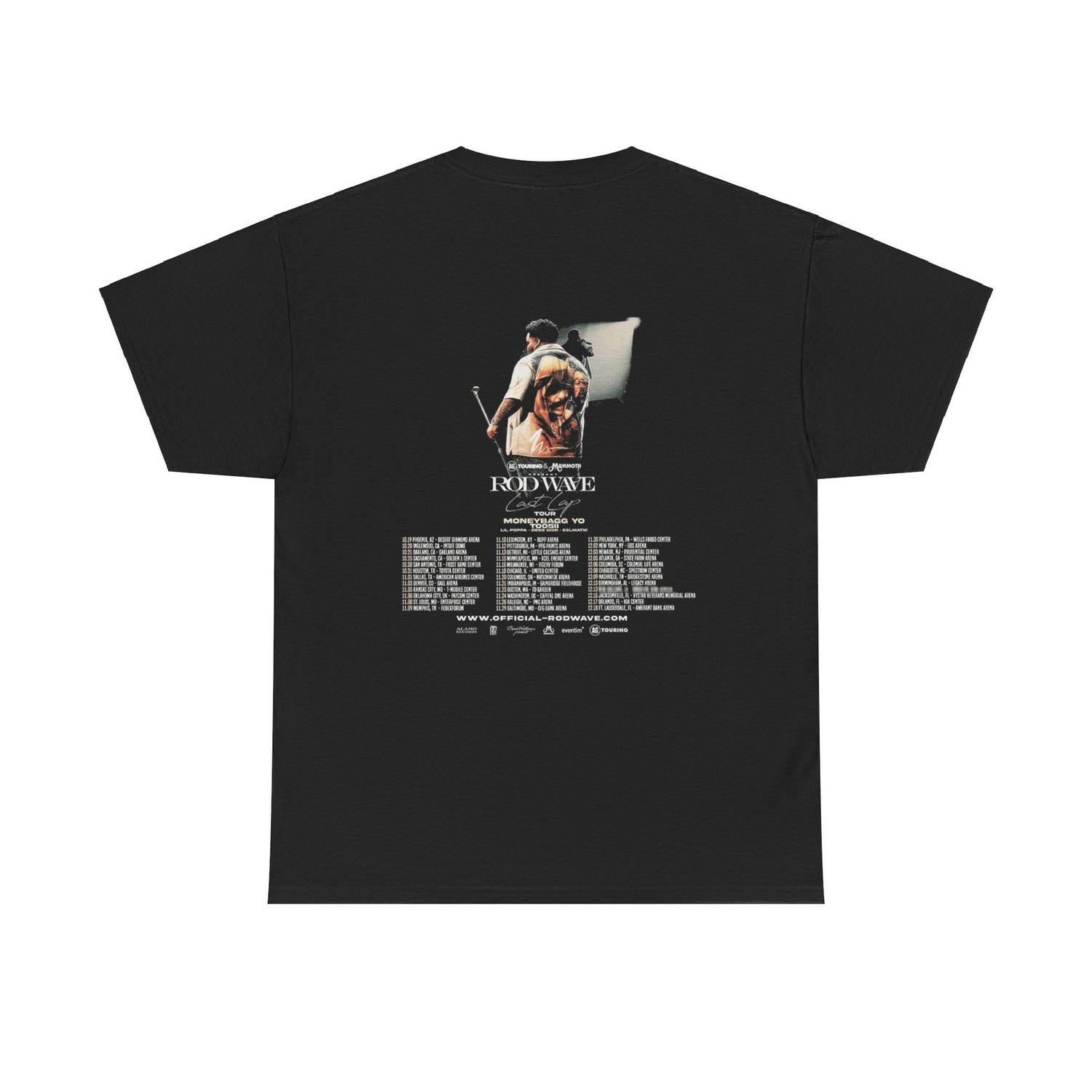 ROD WAVE T-Shirt 2 sided | Last Lap Tour | Hip Hop Tee