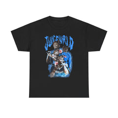 Juice WRLD Inspired Unisex Heavy Cotton Tee, Hip Hop Apparel, Music Lover Gift, Vintage Graphic Tee, Streetwear Style