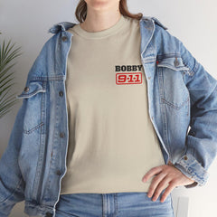 2 sided 9-1-1 Show Firefighter Tee, Unisex Heavy Cotton Tee for Firefighters, Perfect for 9-1-1 Enthusiasts, Bobby Nash, LA Fire