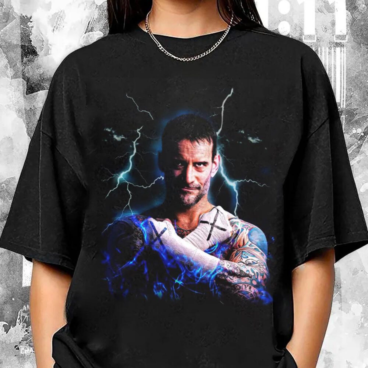 CM Punk 90s Vintage T Shirt, Gift For Dad, Vintage Boxing Tee, Boxing Gift, CM Punk Tee