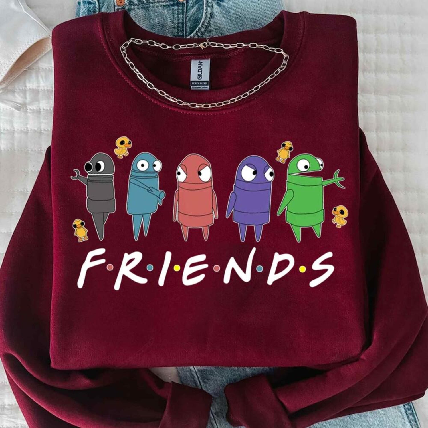 R.E.P.O. Game Shirt, Friends Sweatshirt, Funny Horror Co-Op Game Shirt, Semibot Fan  Shirt, Game Lover Shirt