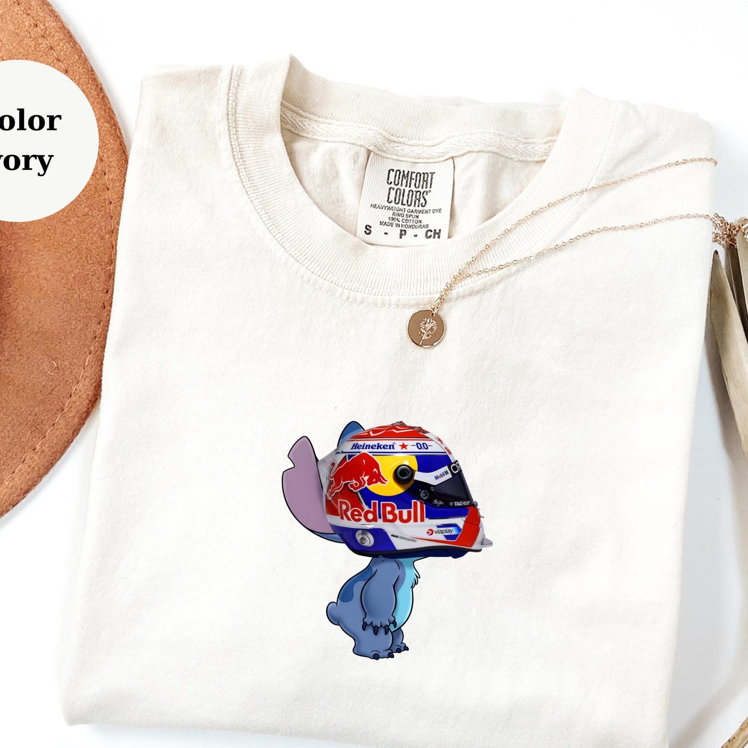 Max Verstappen Racing Helmet Stitch Shirt, Funny F1 Fan Crewneck, Cartoon Racer Top, Motorsport Gift, Comfort Colors Unisex Shirt