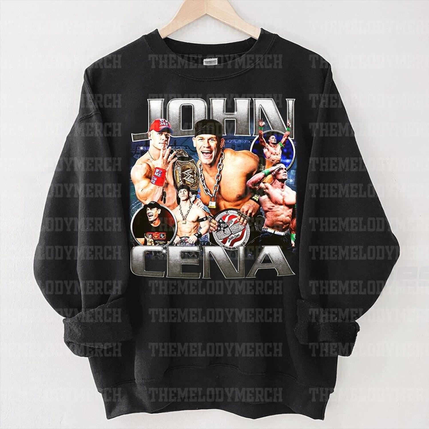 Retro John Cena T-Shirt, John Cena Vintage Bootleg Style T-Shirt, Gift For Women And Man Unisex T-Shirt GM2104