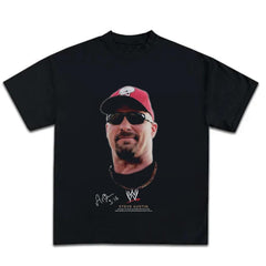 Vintage 90s Style Stone Cold Shirt,Retro Stone Cold Bootleg Tee, Vintage WWF T-shirt, Unisex Tee