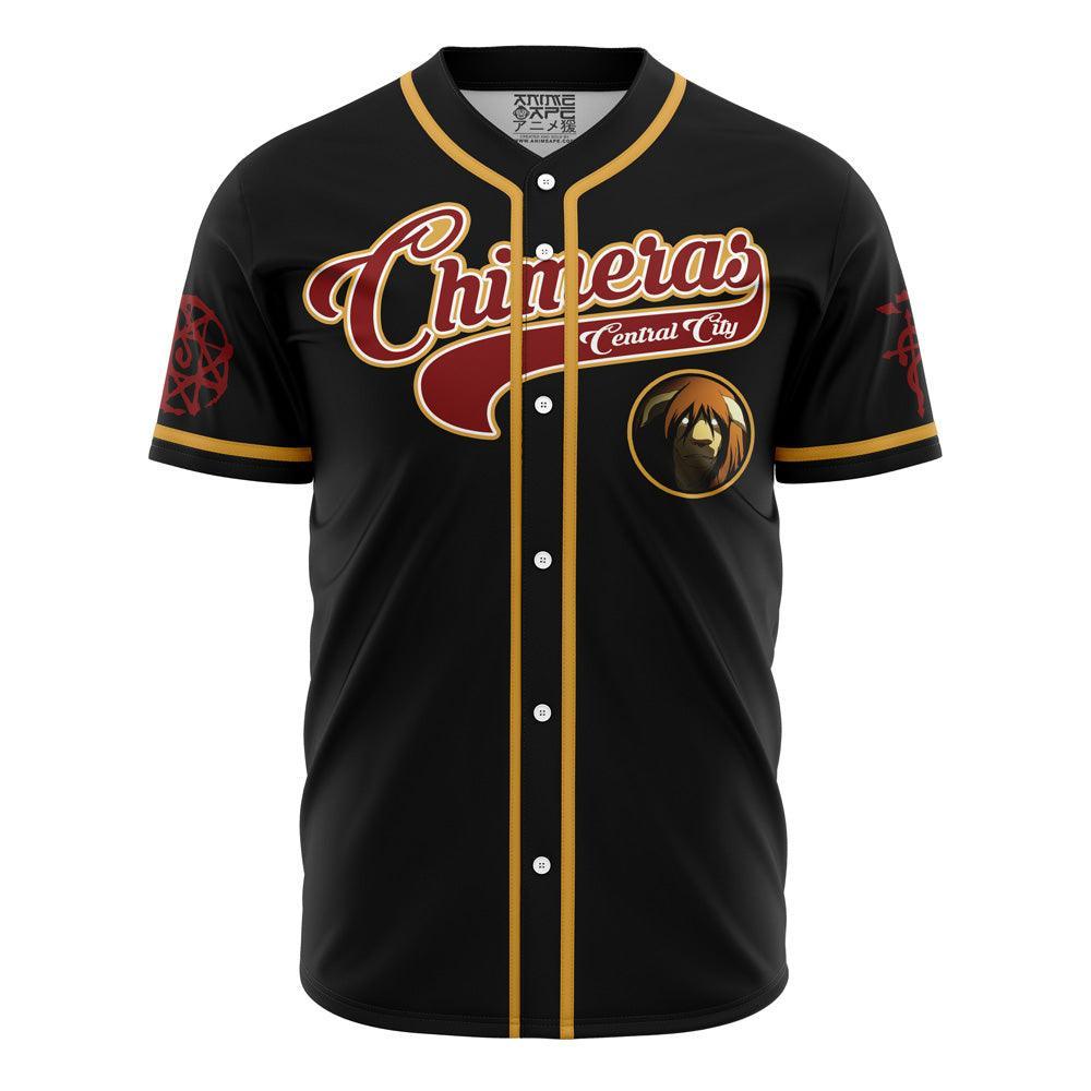 Central City Chimeras Fullmetal Alchemist Baseball Jersey