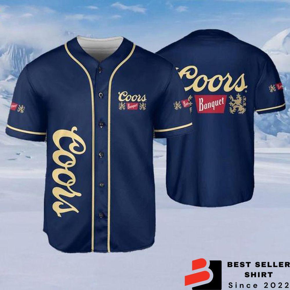 Coors Banquet Baseball Jersey Gift For Men And Women Love Coors - Best Seller Shirts Design In Usa - Shirt King