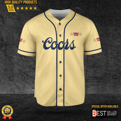 Coors Banquet Beer Logos Baseball Jersey Shirt Coors Banquet Gift - Best Seller Shirts Design In Usa - Shirt King