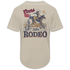 Coors Banquet Rodeo Baseball Jersey - Shirt King