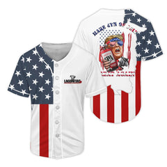 Lagunitas Donald Trump Independence Day Baseball Jersey - Shirt King