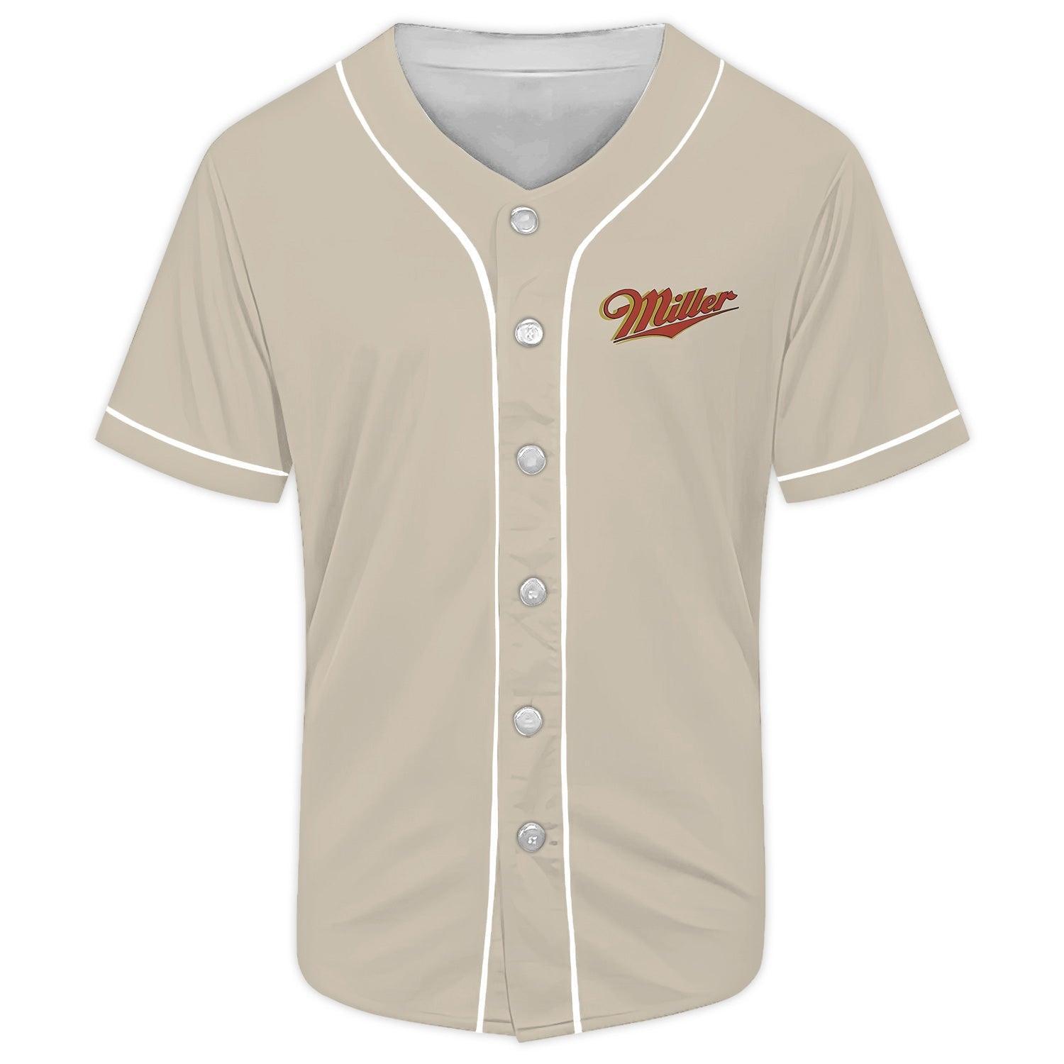 Miller High Life Racing Life Baseball Jersey - Shirt King