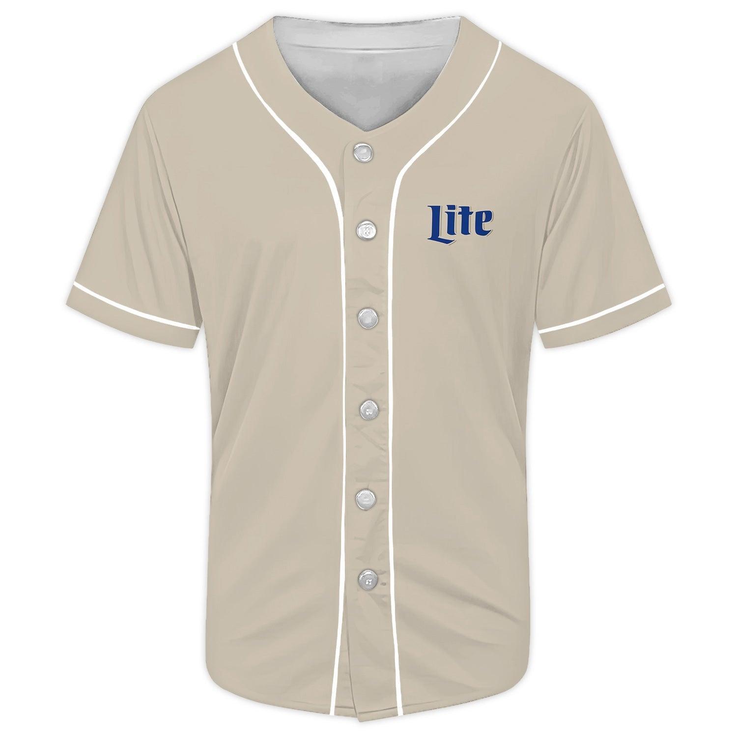 Miller Lite Eagle Baseball Jersey - Shirt King