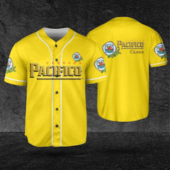 Pacifico Beer Logos Life Baseball Jersey Shirt Beer Brands Pacifico Gift - Best Seller Shirts Design In Usa - Shirt King